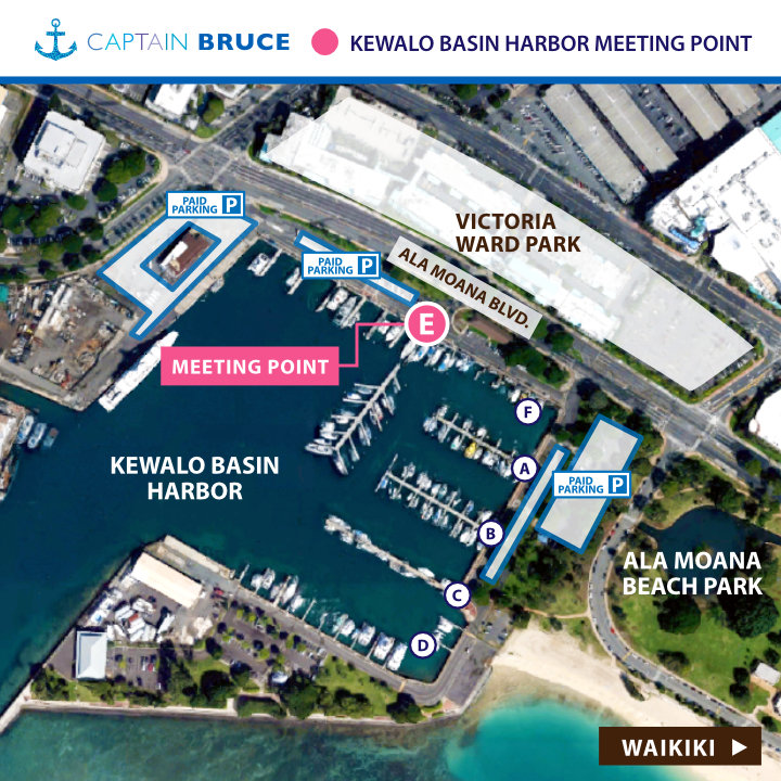 MAP: Meeting Point at Kewalo Basin Harbor