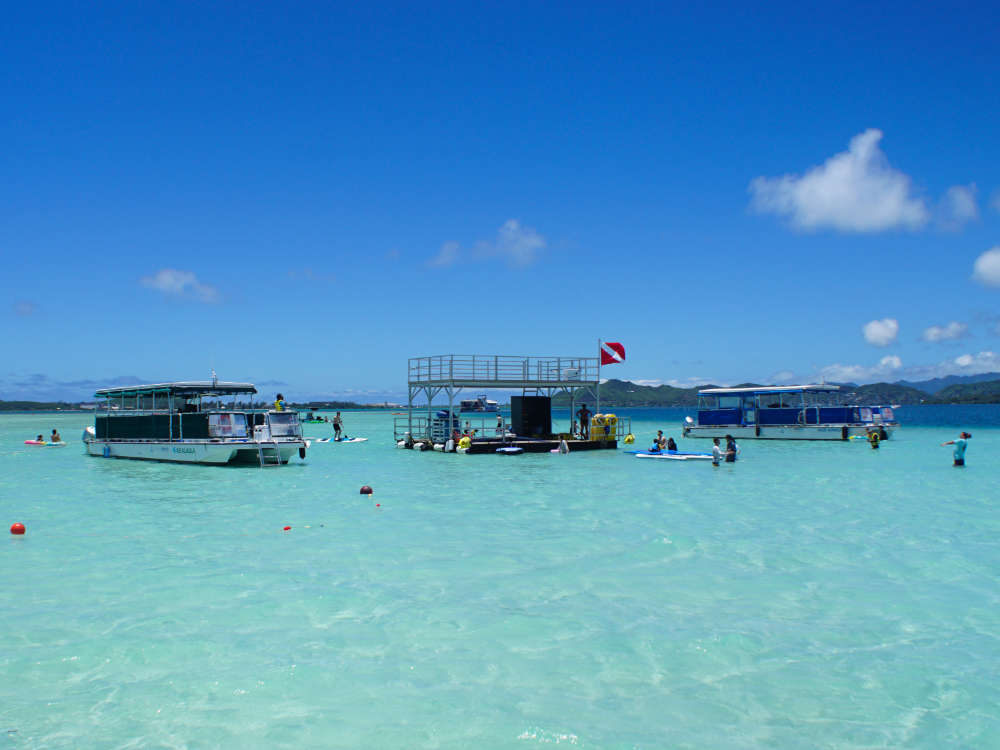 Snorkel Kaneohe sandbar
