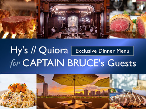 HY'S or QUIORA - Sunset Cruise + Exclusive Dinner