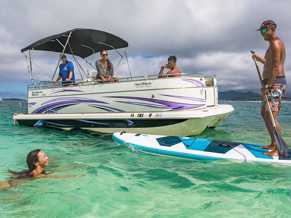 Standup paddleboarding