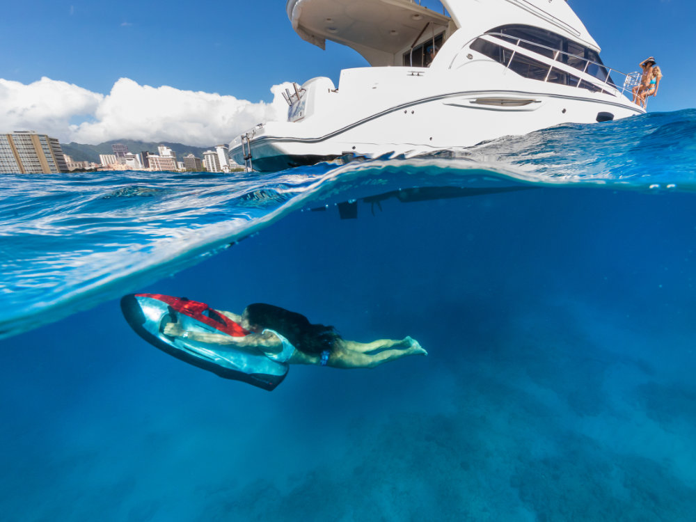 Daytime cruise with Seabobin Waikiki