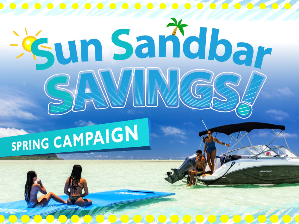 Spring Campaign for all sandbar tours