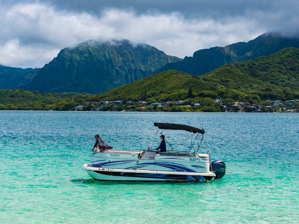 Pontoon boat