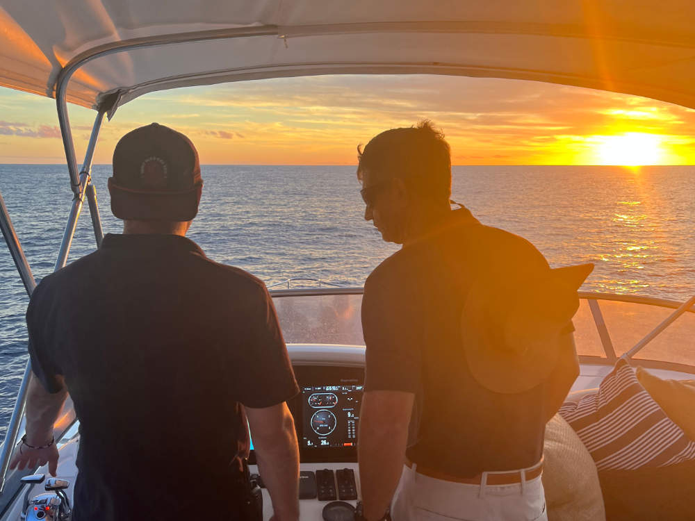 Learning boat operation