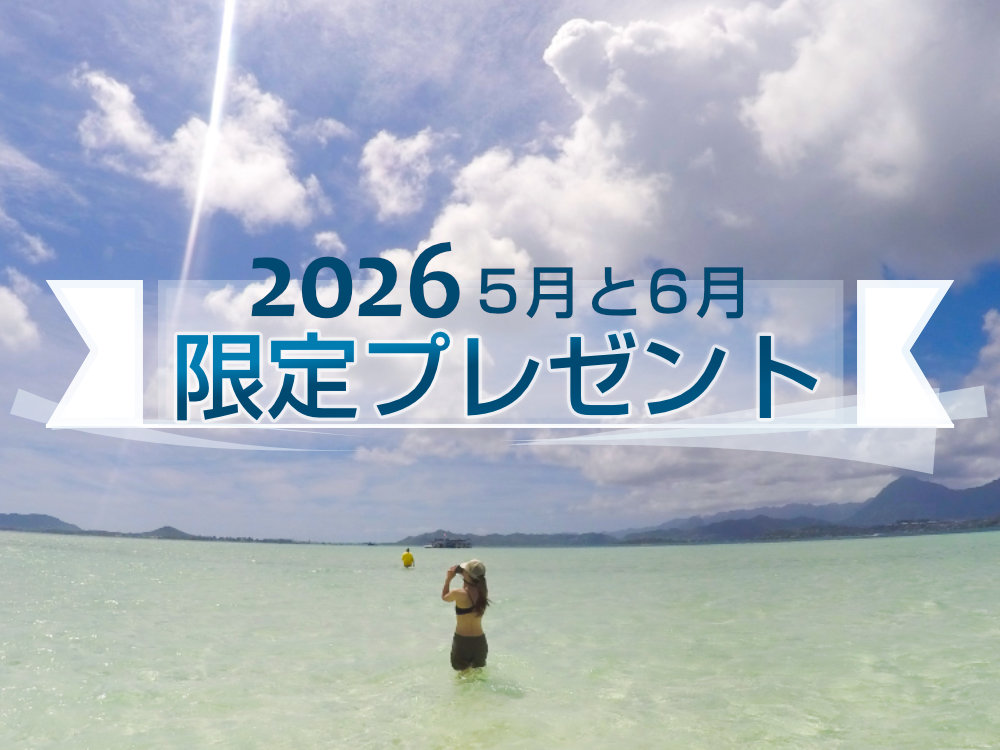 5月と6月の限定プレゼント