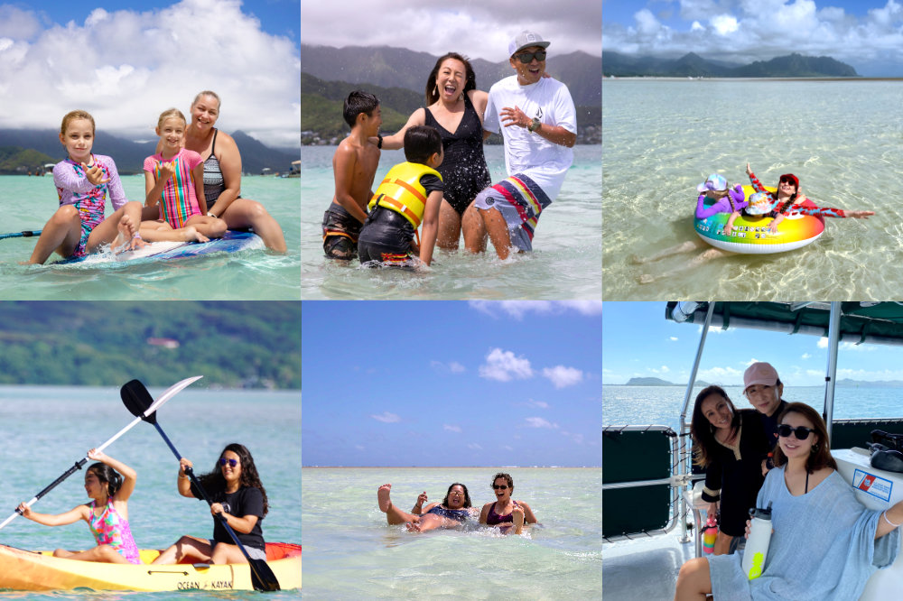 母の日にみんな一緒に天国の海へ!