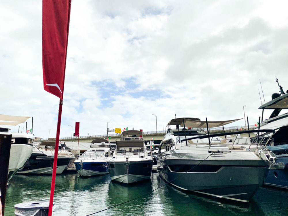 Boat show in Miami