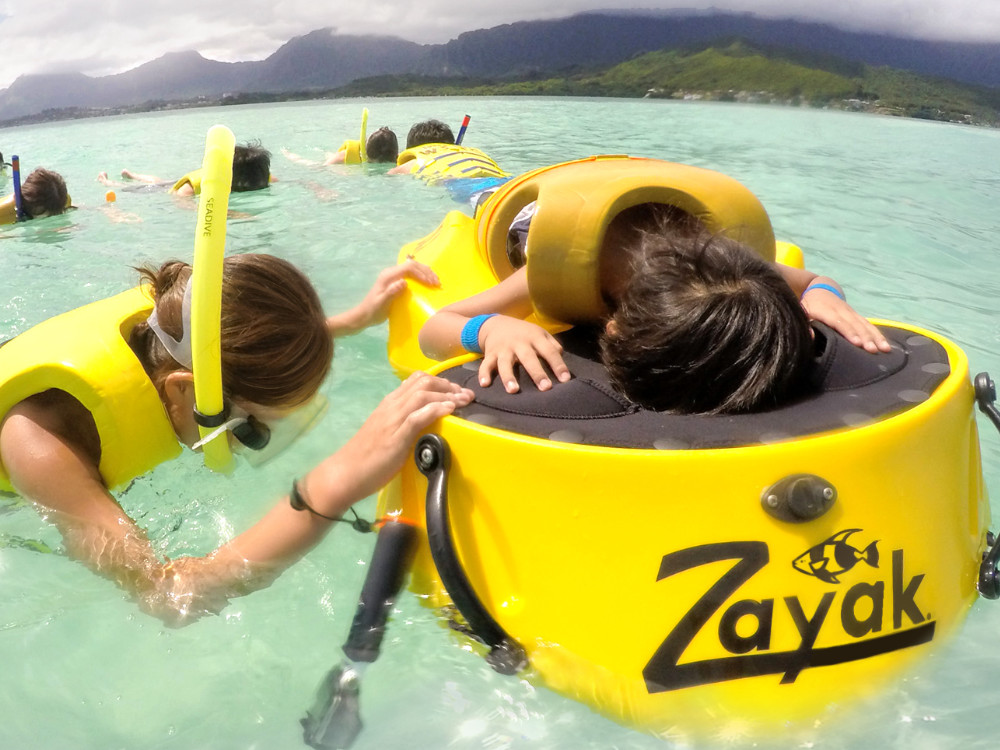 Is my little one too young for snorkeling?