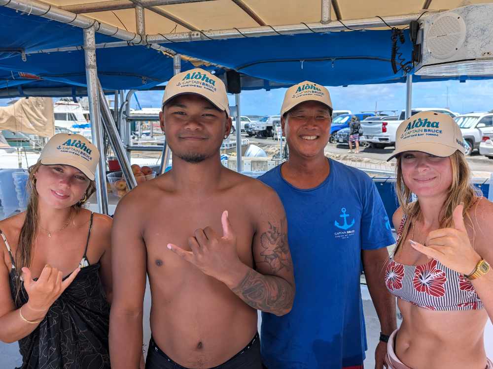 Feel the Aloha Spirit! - Captain Bruce