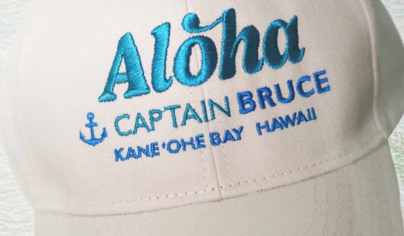 Feel the Aloha Spirit! - Captain Bruce's Original Cap