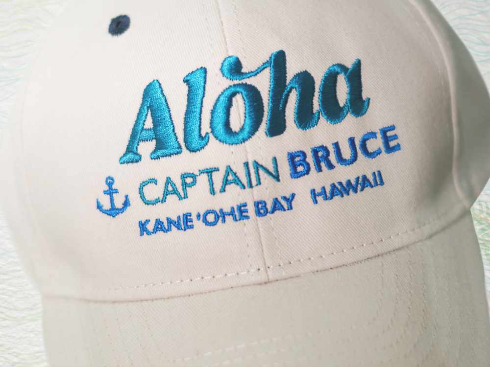 Feel the Aloha Spirit! - Captain Bruce's Original Cap
