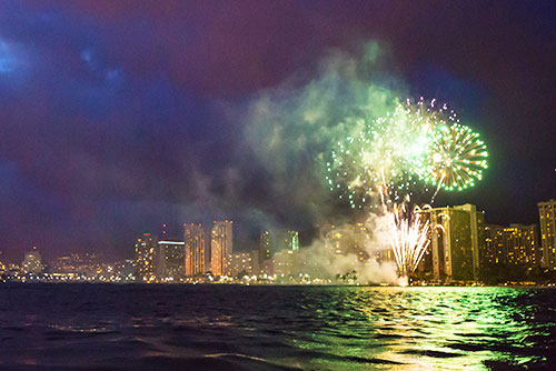 Fireworks Display Oahu