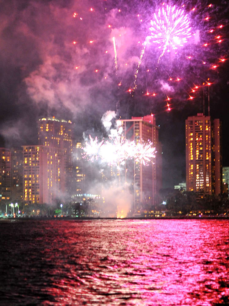 Fireworks Display Waikiki 2