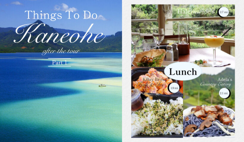 Kaneohe restaurants / lunch / poke / dinner Part 1